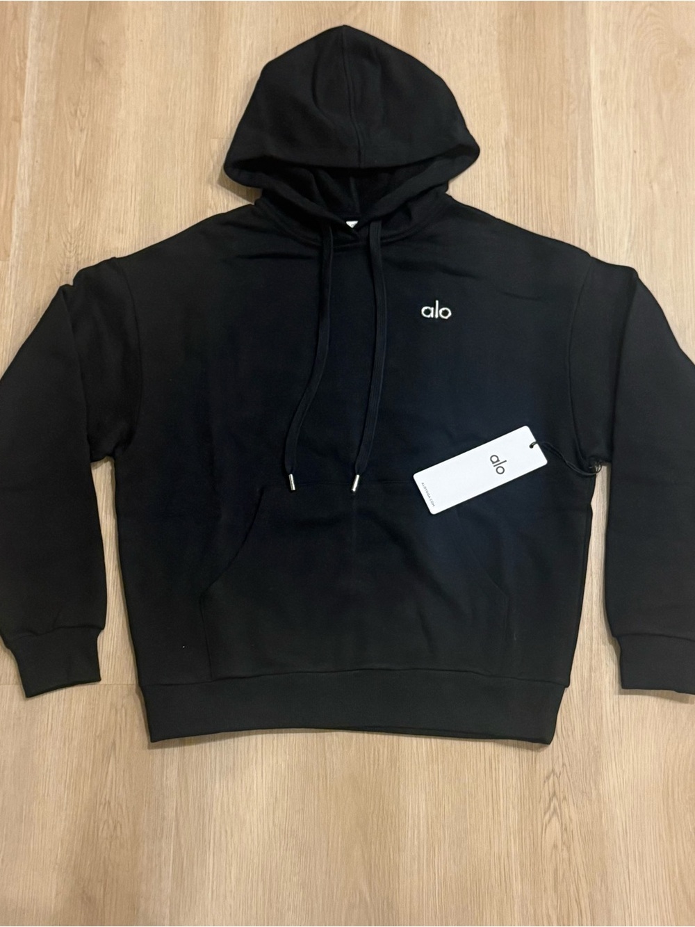 ALO Yoga Women Accolade Black Hoodie